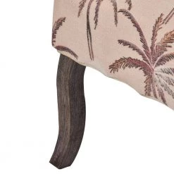 Beige Leaf Linen Fabric Arm Chair with Pillow by Wateday -Wateday Sales Store beige leaf wateday accent chairs yj yuki9596371 44 1000