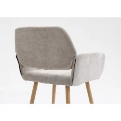 Beige Fabric Upholstered Backrest Side Chair by Wateday -Wateday Sales Store beige wateday accent chairs yj 1001beige 1f 1000