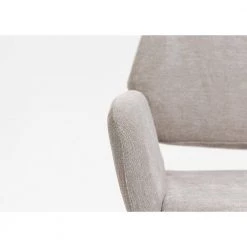 Beige Fabric Upholstered Backrest Side Chair by Wateday -Wateday Sales Store beige wateday accent chairs yj 1001beige 4f 1000