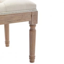 Beige Bed End Bench 16.54 in. H x 15.76 in. W x 47.64 in. L by Wateday -Wateday Sales Store beige wateday bedroom benches yj yuki9595310 4f 1000