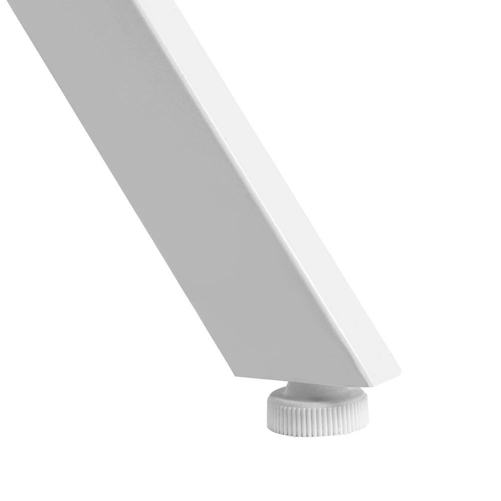 23.6 in. Rectangular Beige Wood Computer Desk with 3 Open Cubbies by Wateday 7 23.6 in. Rectangular Beige Wood Computer Desk with 3 Open Cubbies by Wateday - Image 7