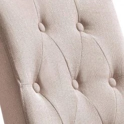 Beige Linen Tufted Dining Side Chair (Set of 2) by Wateday -Wateday Sales Store beige wateday dining chairs yj yuki9595970 c3 1000