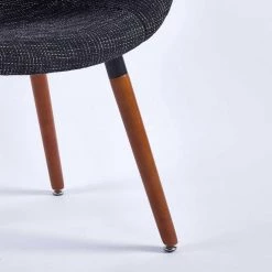 Black Fabric Arm Chair (Set of 2) by Wateday 10 Black Fabric Arm Chair (Set of 2) by Wateday -Wateday Sales Store black wateday accent chairs yj yuki9596064 1f 1000