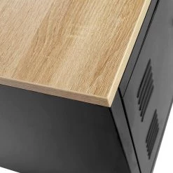 43 .3" Black Rectangle MDF Coffee Table with Storage and Cabinet by Wateday 12 43 .3" Black Rectangle MDF Coffee Table with Storage and Cabinet by Wateday -Wateday Sales Store black wateday coffee tables yj yuki9595635 1f 1000