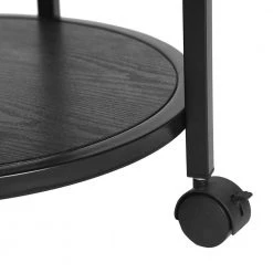 31.50 in. Black Small Round Wood Coffee Table 2-Pieces by Wateday 12 31.50 in. Black Small Round Wood Coffee Table 2-Pieces by Wateday -Wateday Sales Store black wateday coffee tables yj yuki9596507 1f 1000