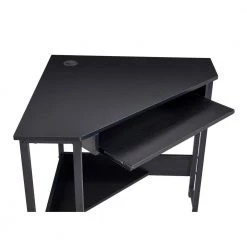 24 in. Triangle Black Wood Computer Desk with Keyboard Tray and Storage Shelves by Wateday -Wateday Sales Store black wateday computer desks yj yuki9595772 c3 1000