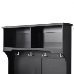 Black Hall Tree Entryway Bench, 72 in. H x 18.5 in. W x 40 in. L by Wateday 10 Black Hall Tree Entryway Bench, 72 in. H x 18.5 in. W x 40 in. L by Wateday -Wateday Sales Store black wateday hall trees yj yuki9595973 c3 1000