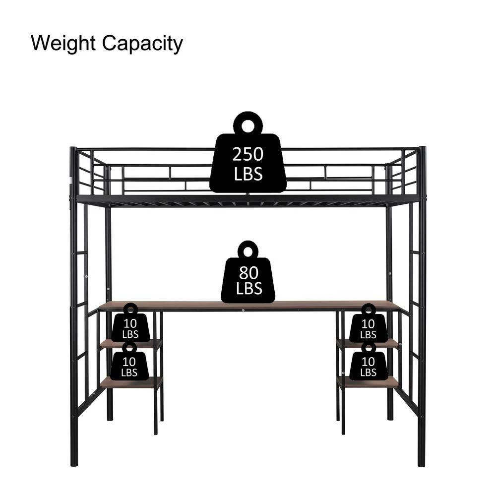 Loft Bed with Table by Wateday 4 Loft Bed with Table by Wateday - Image 4
