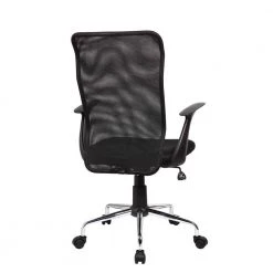 Black Fabric High Back Mesh Office Chair with Arms by Wateday 9 Black Fabric High Back Mesh Office Chair with Arms by Wateday -Wateday Sales Store black wateday office stools yj yuki9595036 4f 1000