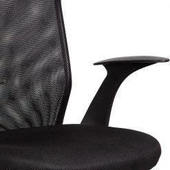 Black Fabric High Back Mesh Office Chair with Arms by Wateday 8 Black Fabric High Back Mesh Office Chair with Arms by Wateday -Wateday Sales Store black wateday office stools yj yuki9595036 c3 1000