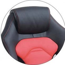 Red Fabric Seat Office Chair with Arms by Wateday -Wateday Sales Store black wateday office stools yj yuki9595958 4f 1000