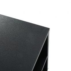 59 in. Black TV Stand with Open Storage Shelves, Fits TV's up to 65 in. by Wateday -Wateday Sales Store black wateday tv stands yj yuki9595440 c3 1000