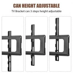 45.6 in. Black Swivel TV Stand, Fits TV's up to 65 in. by Wateday -Wateday Sales Store black wateday tv stands yj yuki9596246 1f 1000