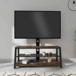 45.6 in. Black Swivel TV Stand, Fits TV's up to 65 in. by Wateday -Wateday Sales Store black wateday tv stands yj yuki9596246 31 1000