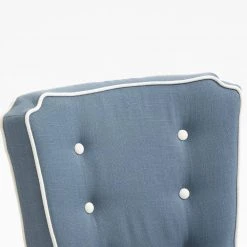 Blue Linen Fabric Dining Side Chairs (Set of 2) by Wateday 8 Blue Linen Fabric Dining Side Chairs (Set of 2) by Wateday -Wateday Sales Store blue wateday dining chairs yj yuki9596039 c3 1000