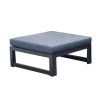 Blue Removable Cushion Ottoman by Wateday