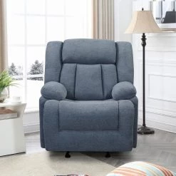Dark Gray Fabric Power Recliner with USB Port by Wateday -Wateday Sales Store blue wateday recliners yj yuki9595906 c3 1000