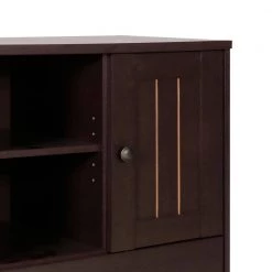 Brown Wood Storage Cabinet with 2 - Drawer by Wateday -Wateday Sales Store brown wateday accent cabinets yj yuki9596734 c3 1000
