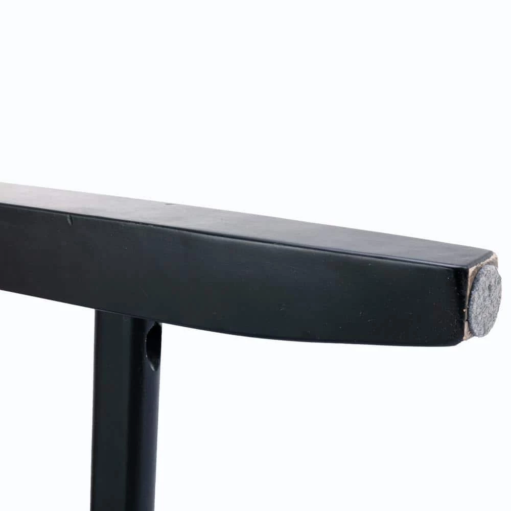 36 in. Brown Low Back Wood Frame Stool Height 27.9 in. Bar Stool with Fabric Seat (Set of 2) by Wateday 5 36 in. Brown Low Back Wood Frame Stool Height 27.9 in. Bar Stool with Fabric Seat (Set of 2) by Wateday - Image 5