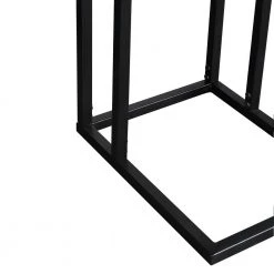 13.78 in. Brown Short C Top Wood Side Table by Wateday -Wateday Sales Store brown wateday c tables yj yuki9595537 4f 1000