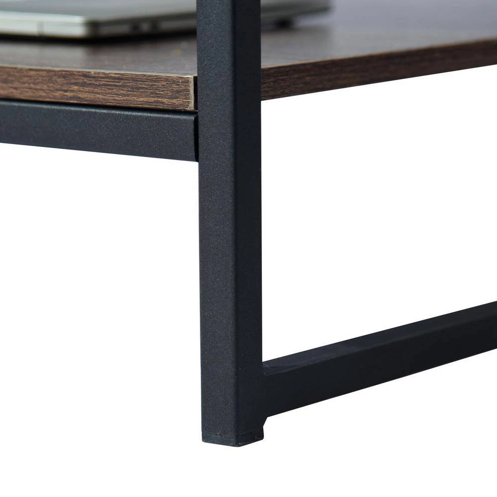 43 .3" Brown Rectangle MDF Top Coffee Table with Storage by Wateday 5 43 .3" Brown Rectangle MDF Top Coffee Table with Storage by Wateday - Image 5