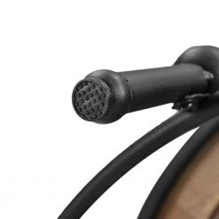 35.80" Brown Round Wood Top Coffee Table with Metal Storage Shelf by Wateday -Wateday Sales Store brown wateday coffee tables yj yuki9595603 44 1000