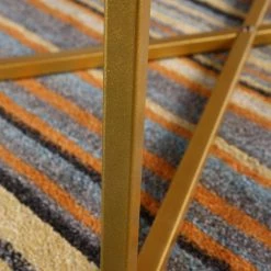 45.6 in. L Brown Rectangle Wood Coffee Table with Metal Legs by Wateday -Wateday Sales Store brown wateday coffee tables yj yuki9595691 4f 1000