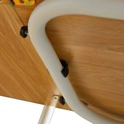 20 in. Rectangular Brown Wood Foldable Computer Desk with Storage Rack by Wateday -Wateday Sales Store brown wateday computer desks yj yuki9595777 4f 1000