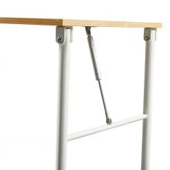 20 in. Rectangular Brown Wood Foldable Computer Desk with Storage Rack by Wateday -Wateday Sales Store brown wateday computer desks yj yuki9595777 c3 1000