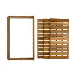 Brown Storage Bench with 3-Tiers 12.20 in. H x 27.50 in. W x 24.80 in. D by Wateday -Wateday Sales Store brown wateday dining benches yj yuki9595979 4f 1000