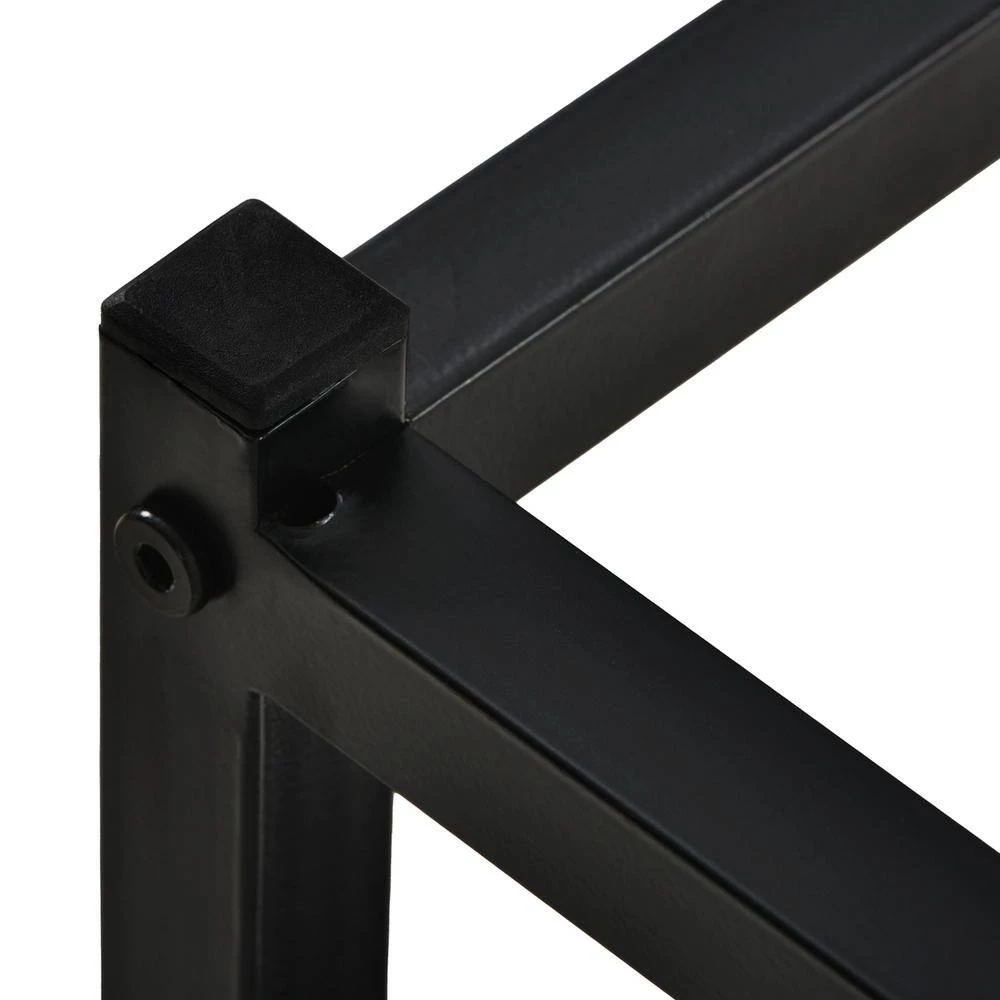 4-Piece Rectangular Wood Top Brown Bar Table Set by Wateday 5 4-Piece Rectangular Wood Top Brown Bar Table Set by Wateday - Image 5