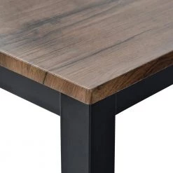 5-Piece Rectangular Wood Top Brown Dining Table Set by Wateday 9 5-Piece Rectangular Wood Top Brown Dining Table Set by Wateday -Wateday Sales Store brown wateday dining room sets yj yuki9596120 4f 1000