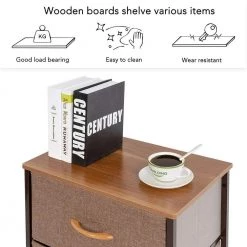 4-Drawer Brown Dresser Storage Tower (37 in. H x 17.75 in. W x 12 in. D) by Wateday 8 4-Drawer Brown Dresser Storage Tower (37 in. H x 17.75 in. W x 12 in. D) by Wateday -Wateday Sales Store brown wateday dressers yj yuki9596739 c3 1000