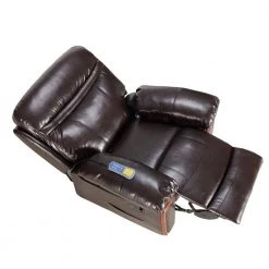Brown PU Leather Massage Recliner with Heating and Massage Vibrating Function by Wateday 10 Brown PU Leather Massage Recliner with Heating and Massage Vibrating Function by Wateday -Wateday Sales Store brown wateday recliners yj yuki9595872 a0 1000