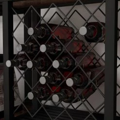 Brown Buffet Table with Shelves and Wine Rack by Wateday 12 Brown Buffet Table with Shelves and Wine Rack by Wateday -Wateday Sales Store brown wateday sideboards buffet tables yj yuki9596253 1f 1000