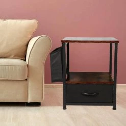 22.24 in. Coffee Short Rectangular Wood Side Table with Storage Space by Wateday 13 22.24 in. Coffee Short Rectangular Wood Side Table with Storage Space by Wateday -Wateday Sales Store coffee wateday end side tables yj yuki9595951 31 1000