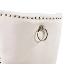 Cream Upholstered Dining Chair (Set of 6) by Wateday -Wateday Sales Store cream wateday dining chairs yj yuki9596176 4f 1000