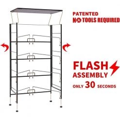 4-Drawer Dark Brown Dresser Storage Tower (37 in. H x 22.83 in. W x 11.81 in. D) by Wateday -Wateday Sales Store dark brown wateday dressers yj yuki9596742 4f 1000