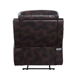 Dark Brown Grain Leather Recliner by Wateday -Wateday Sales Store dark brown wateday recliners yj yuki9595900 4f 1000