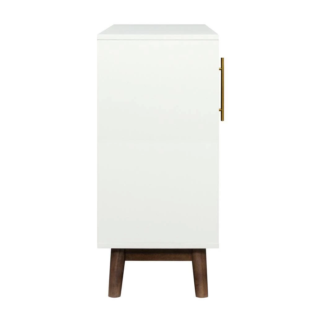 Espresso Storage Cabinet with Display Stand and Door by Wateday 2 Espresso Storage Cabinet with Display Stand and Door by Wateday - Image 2