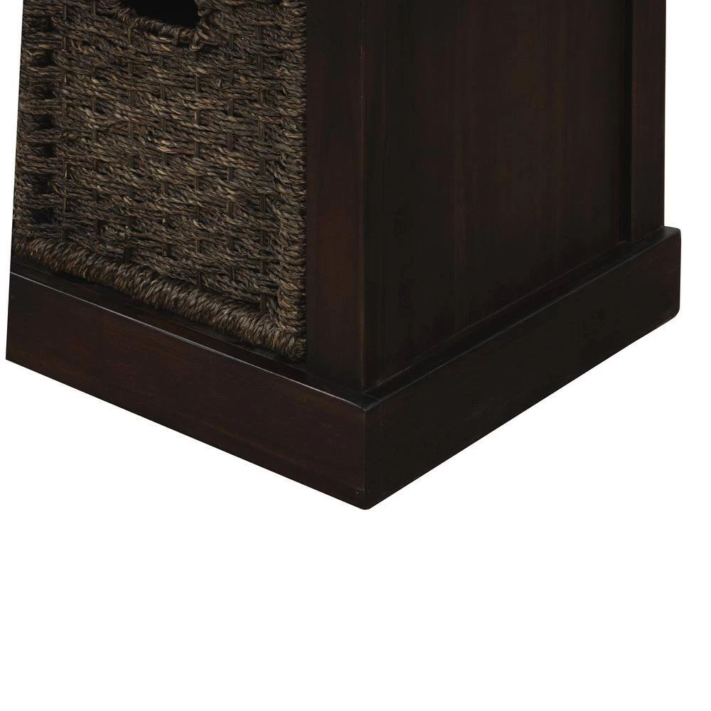 Espresso Storage Bench with Removable Cushion 17 in. H x 15.7 in. W x 43.7 in. L by Wateday 6 Espresso Storage Bench with Removable Cushion 17 in. H x 15.7 in. W x 43.7 in. L by Wateday - Image 6