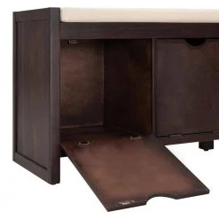 Espresso Storage Bench 19.8 in. H x 14 in. W x 39 in. L by Wateday -Wateday Sales Store espresso wateday bedroom benches yj yuki9595283 c3 1000