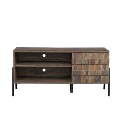 43.30 in. Espresso TV Stand with Cabinet Fits TV's up to 55 in. by Wateday
