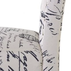 Graffiti Upholstered Dining Side Chairs (Set of 2) by Wateday -Wateday Sales Store graffiti wateday dining chairs yj yuki9596031 1f 1000