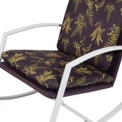 Grass Green Fabric Cushion Rocking Chair by Wateday 11 Grass Green Fabric Cushion Rocking Chair by Wateday -Wateday Sales Store grass green wateday accent chairs yj yuki9596088 4f 1000