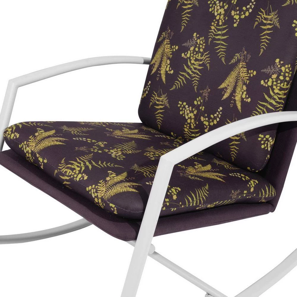 Grass Green Fabric Cushion Rocking Chair by Wateday 4 Grass Green Fabric Cushion Rocking Chair by Wateday - Image 4