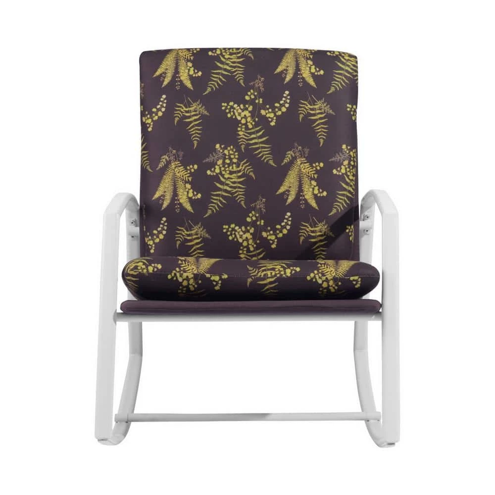 Grass Green Fabric Cushion Rocking Chair by Wateday 3 Grass Green Fabric Cushion Rocking Chair by Wateday - Image 3