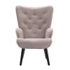 Gray Microfiber Fabric Side Chair by Wateday