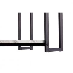 39 .37" Gray Rectangle MDF Top Coffee Table with 2 Layers by Wateday -Wateday Sales Store gray wateday coffee tables yj yuki9595584 4f 1000