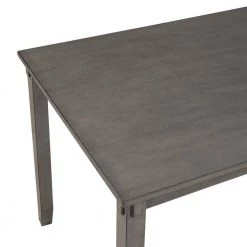 5-piece Gray Wood Top Bar Table Set Dining Room Set Seats 4 by Wateday 11 5-piece Gray Wood Top Bar Table Set Dining Room Set Seats 4 by Wateday -Wateday Sales Store gray wateday dining room sets yj yuki9596881 4f 1000